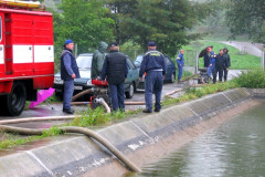 Cvičení-dálková doprava vody Sendražice 26.9.2010